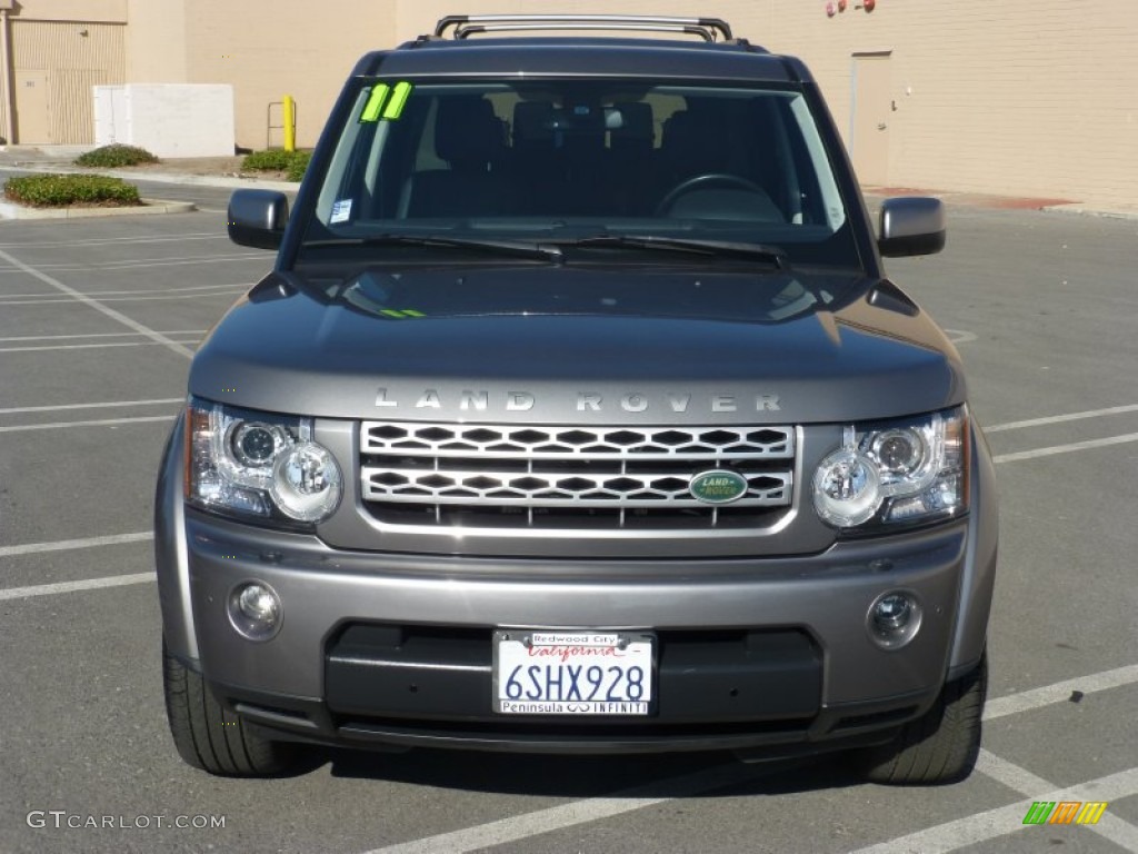 2011 LR4 HSE LUX - Stornoway Grey Metallic / Ebony/Ebony photo #2