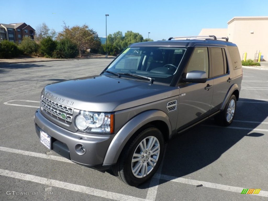 2011 LR4 HSE LUX - Stornoway Grey Metallic / Ebony/Ebony photo #3