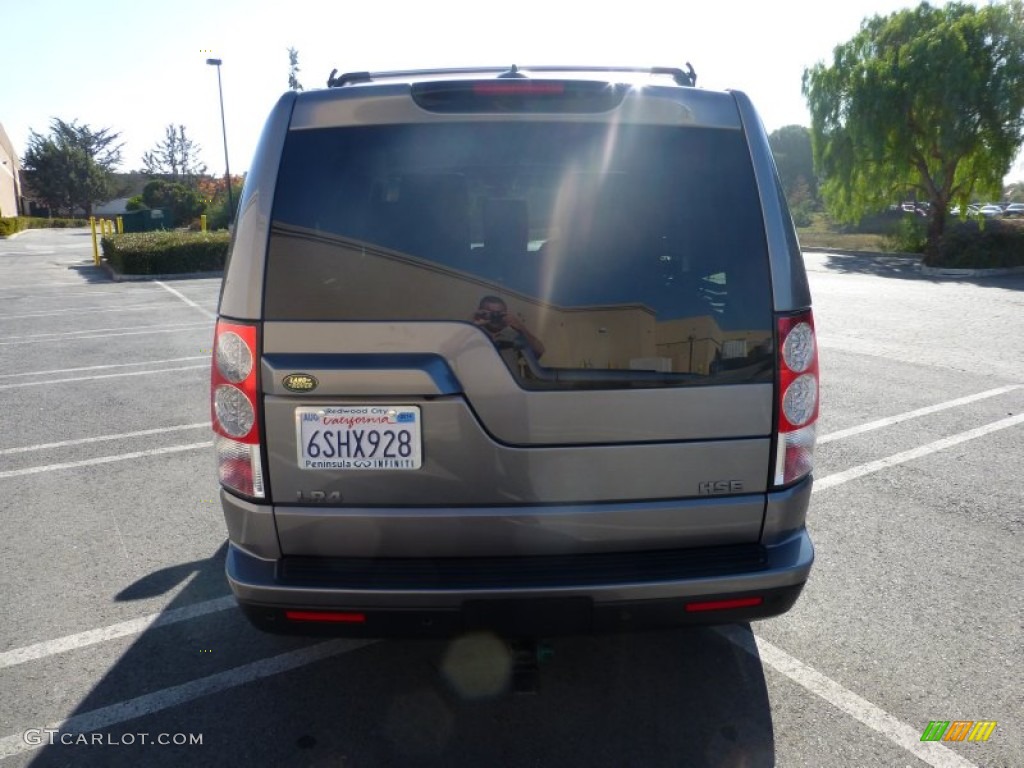 2011 LR4 HSE LUX - Stornoway Grey Metallic / Ebony/Ebony photo #4