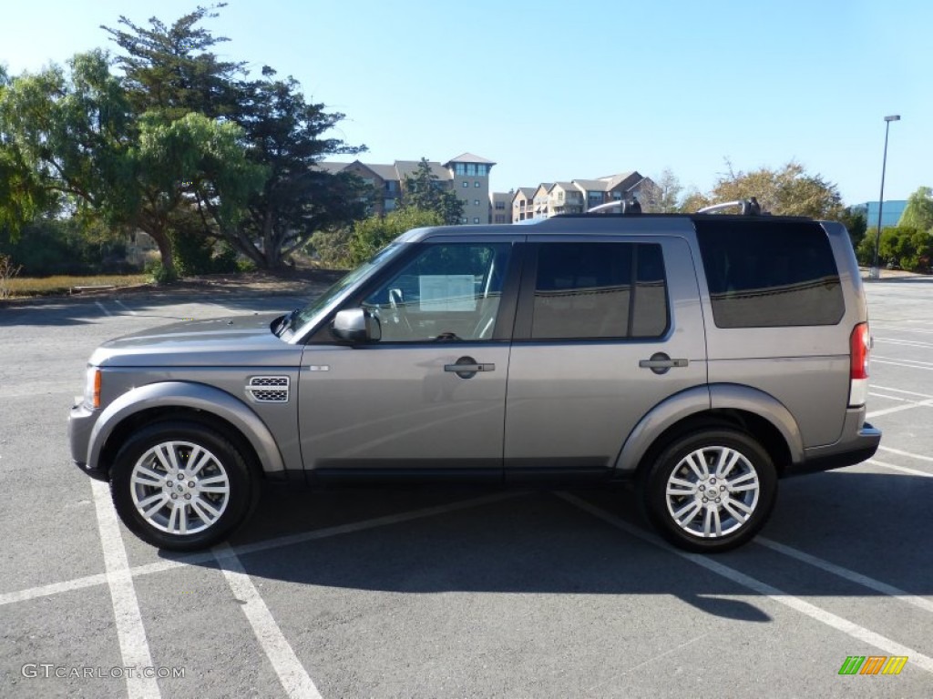 2011 LR4 HSE LUX - Stornoway Grey Metallic / Ebony/Ebony photo #6