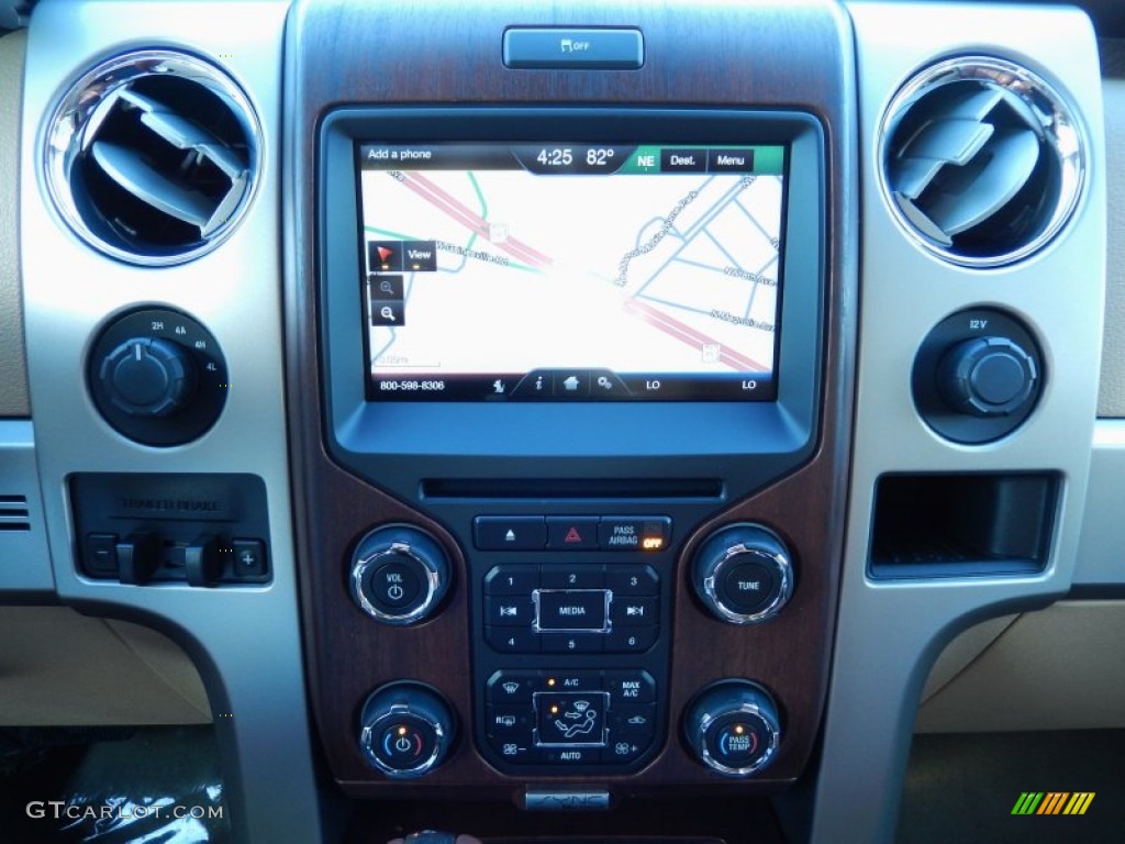 2013 Ford F150 King Ranch SuperCrew 4x4 Controls Photo #87737925