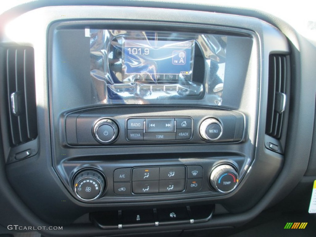 2014 Chevrolet Silverado 1500 WT Crew Cab 4x4 Controls Photo #87738470