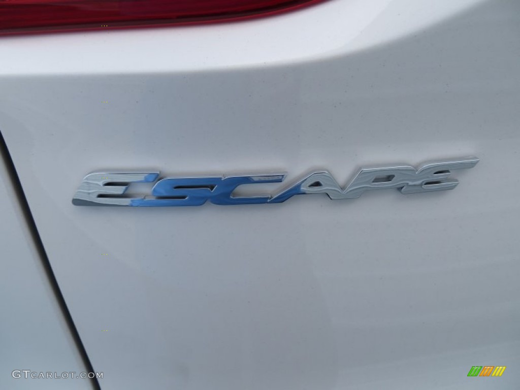 2014 Escape SE 1.6L EcoBoost - White Platinum / Medium Light Stone photo #14