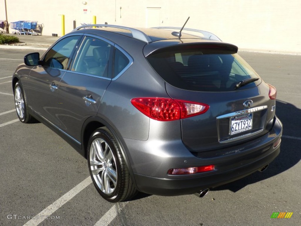 2013 EX 37 Journey AWD - Graphite Shadow / Graphite photo #4