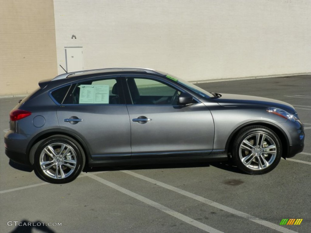 2013 EX 37 Journey AWD - Graphite Shadow / Graphite photo #7