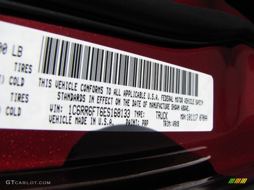 2014 1500 Express Quad Cab - Deep Cherry Red Crystal Pearl / Black/Diesel Gray photo #11