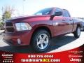 2014 Deep Cherry Red Crystal Pearl Ram 1500 Express Quad Cab  photo #1