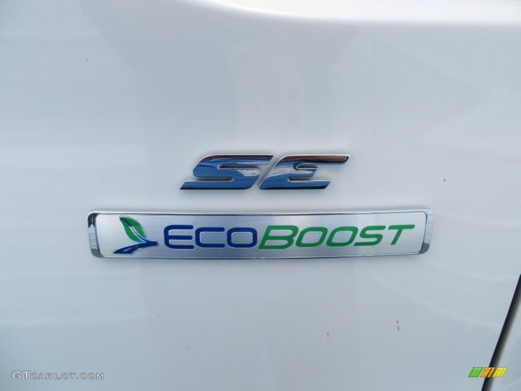 2014 Escape SE 1.6L EcoBoost - White Platinum / Medium Light Stone photo #15