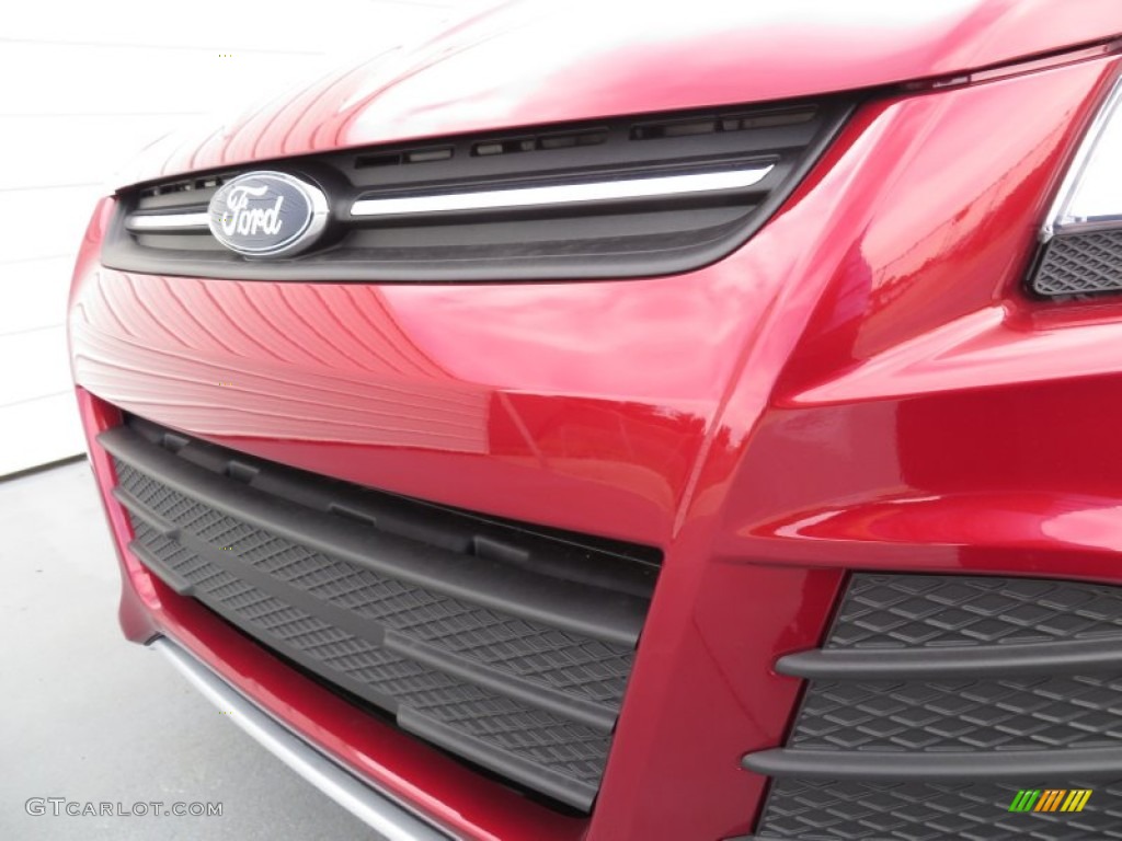 2014 Escape SE 1.6L EcoBoost - Ruby Red / Medium Light Stone photo #11