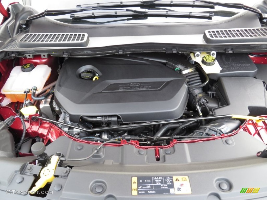 2014 Ford Escape SE 1.6L EcoBoost 2.5 Liter DOHC 16-Valve iVCT Duratec 4 Cylinder Engine Photo #87741324
