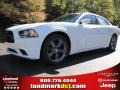 2014 Bright White Dodge Charger SXT  photo #1