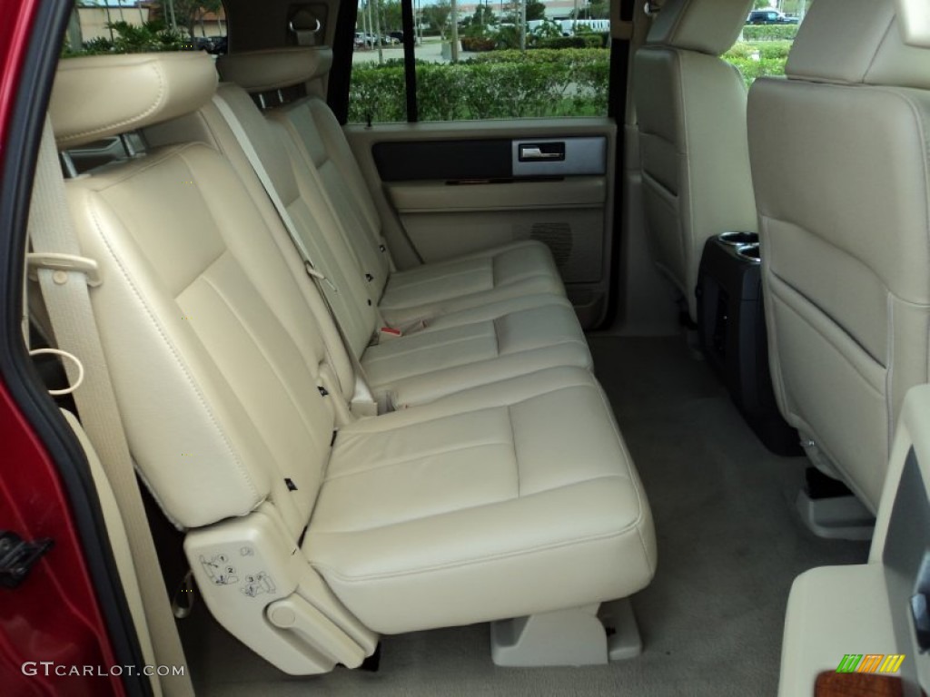 2008 Ford Expedition EL Eddie Bauer Rear Seat Photo #87741801