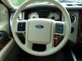 2008 Ford Expedition Camel Interior Steering Wheel Photo