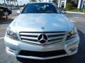 2013 Diamond Silver Metallic Mercedes-Benz C 300 4Matic Luxury  photo #2