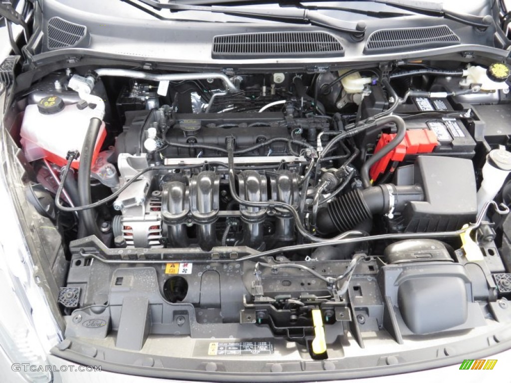 2014 Ford Fiesta SE Hatchback Engine Photos