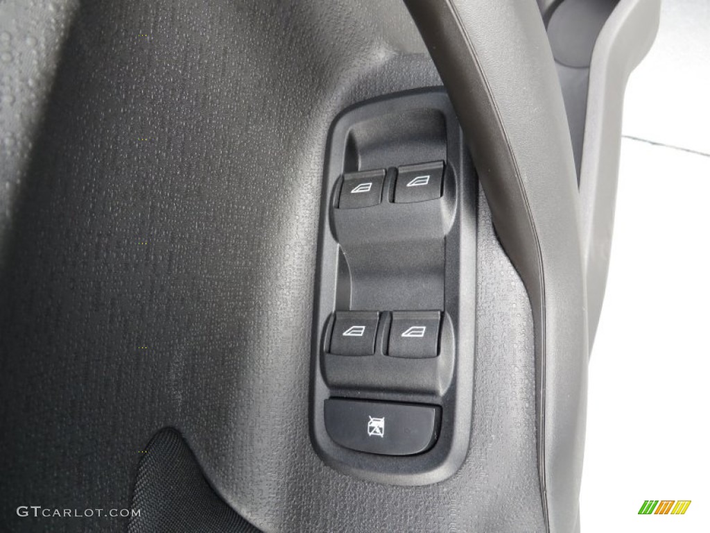 2014 Fiesta SE Hatchback - Storm Gray / Charcoal Black photo #26