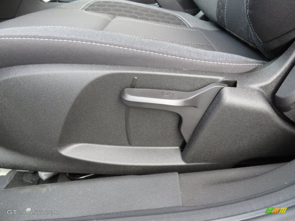 2014 Fiesta SE Hatchback - Storm Gray / Charcoal Black photo #29