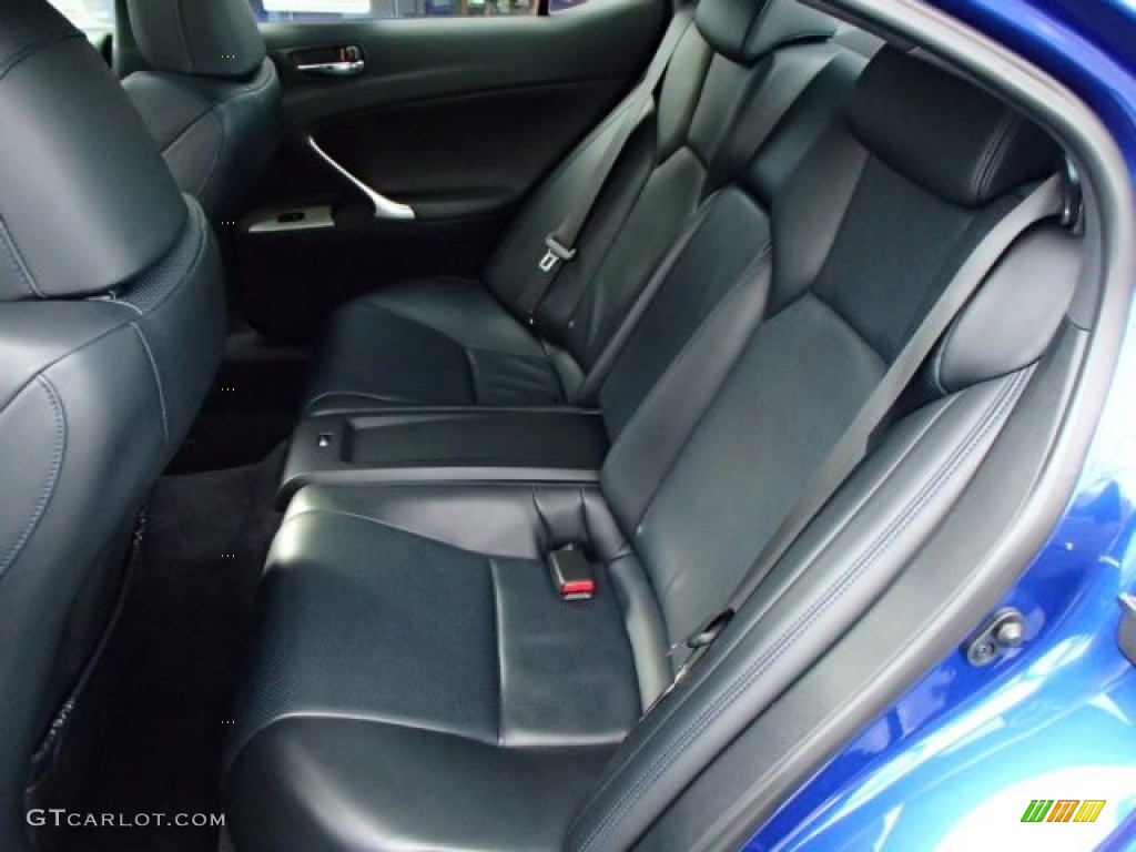 2008 Lexus IS F Rear Seat Photo #87742765