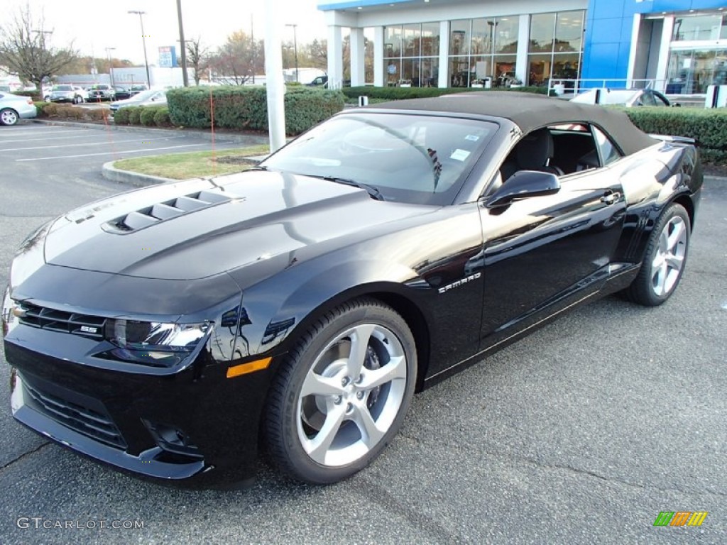 Black 2014 Chevrolet Camaro SS Convertible Exterior Photo #87742932