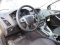 Charcoal Black 2014 Ford Focus SE Sedan Interior Color