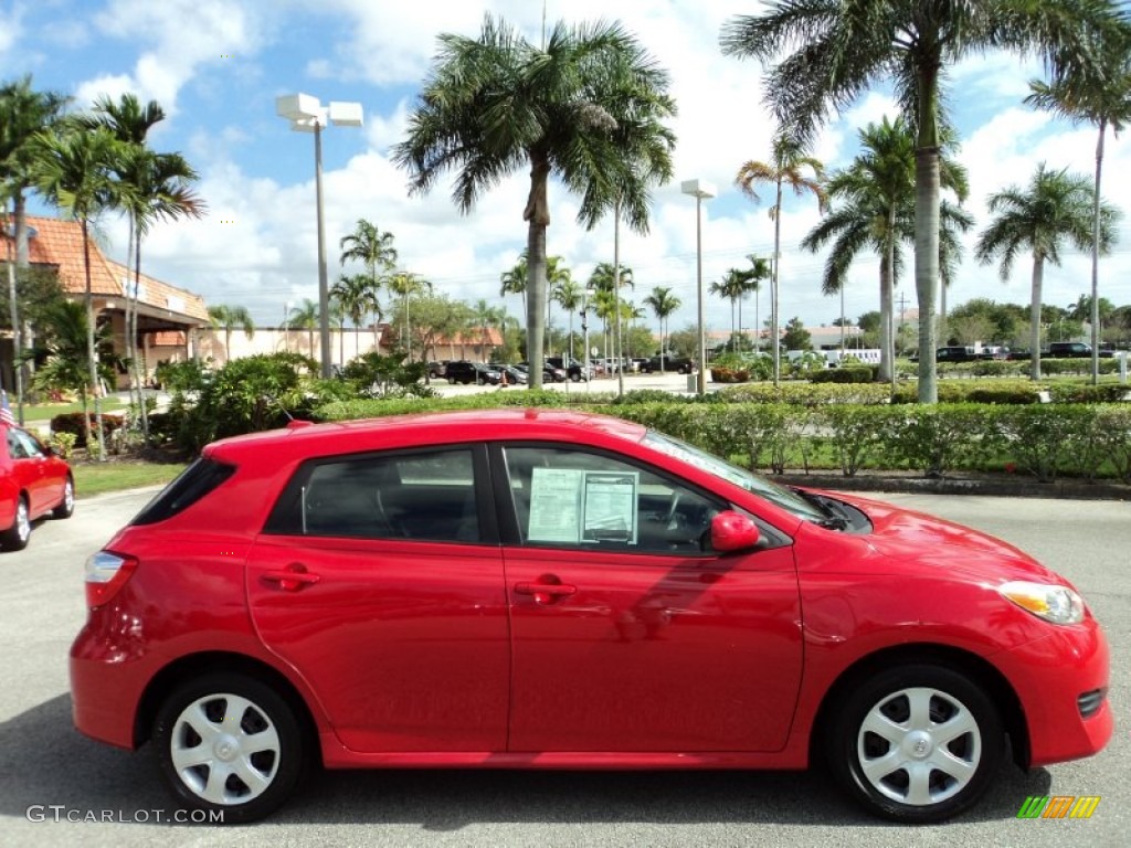 Radiant Red 2009 Toyota Matrix 1.8 Exterior Photo #87743706