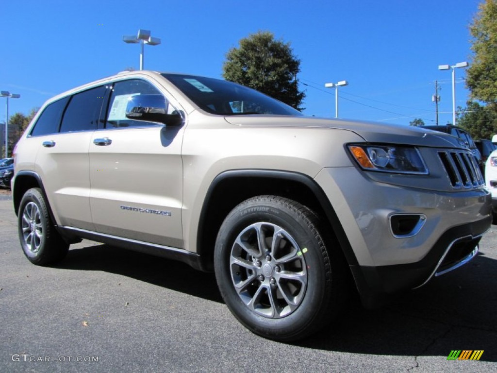 2014 Grand Cherokee Limited - Cashmere Pearl / New Zealand Black/Light Frost photo #4