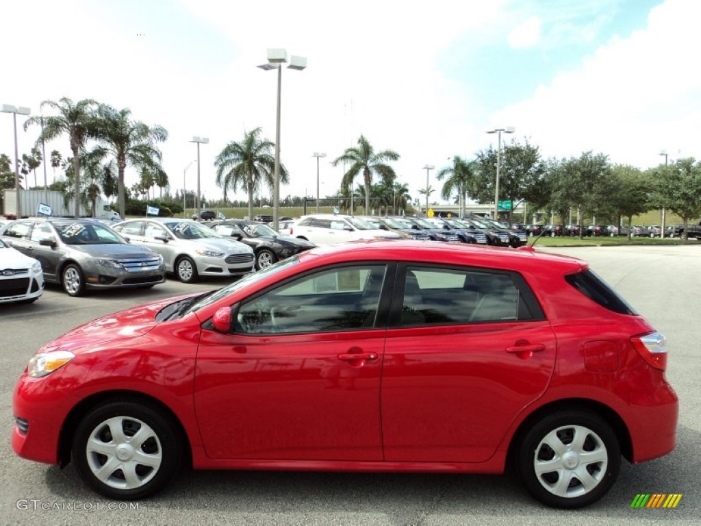 Radiant Red 2009 Toyota Matrix 1.8 Exterior Photo #87743898