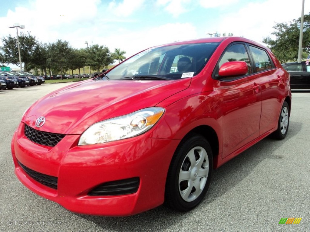Radiant Red 2009 Toyota Matrix 1.8 Exterior Photo #87743922