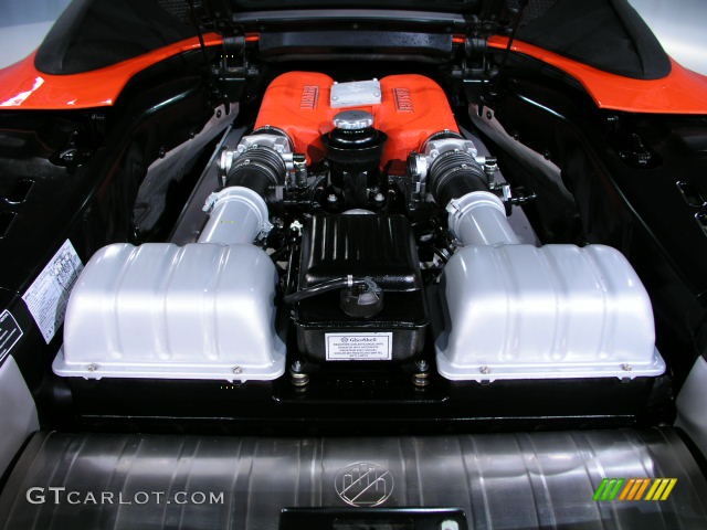 2005 Ferrari 360 Spider F1 3.6 Liter DOHC 40-Valve V8 Engine Photo #87745