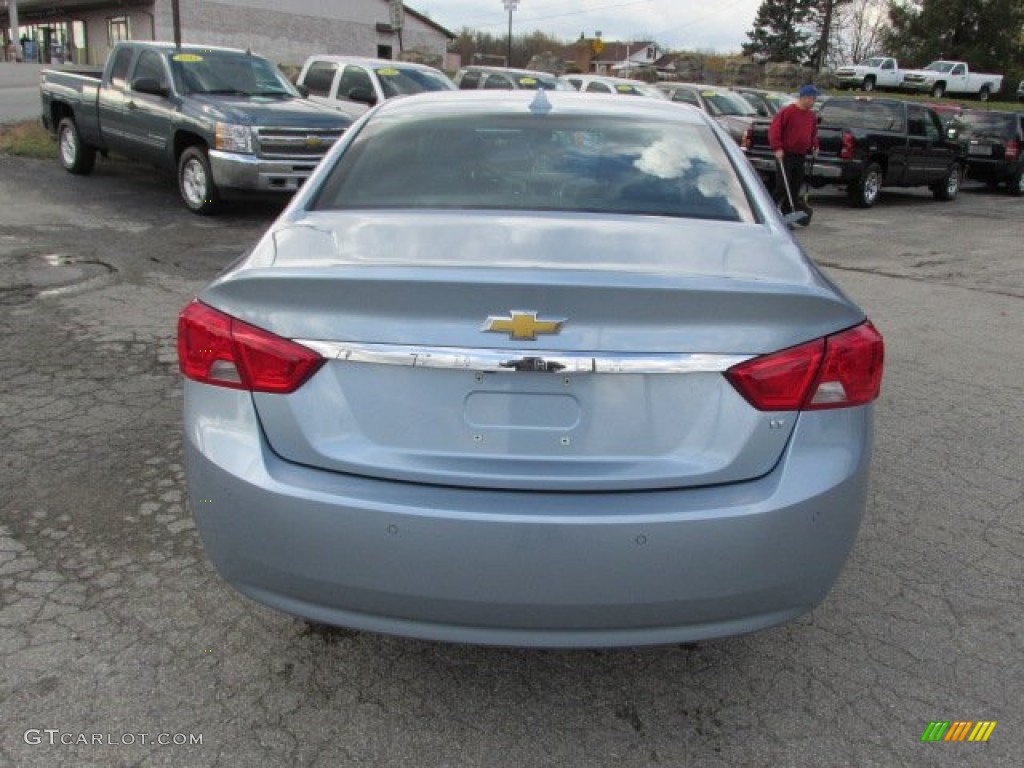 2014 Impala LT - Silver Topaz Metallic / Jet Black photo #6
