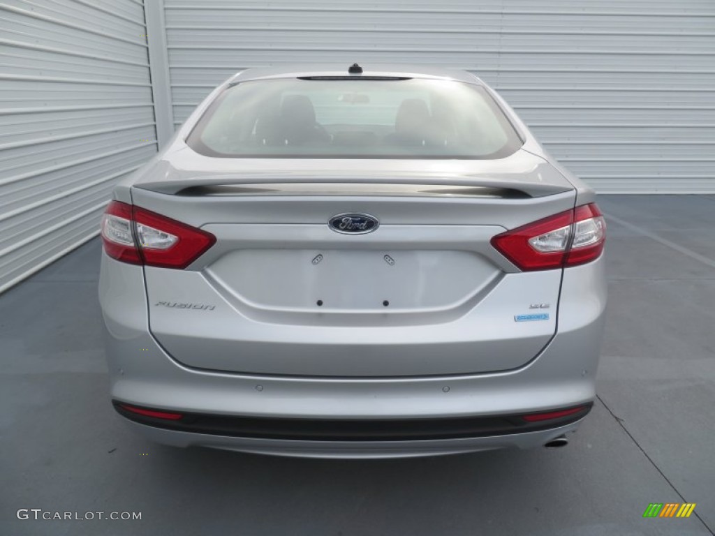 Ingot Silver 2014 Ford Fusion SE EcoBoost Exterior Photo #87744600