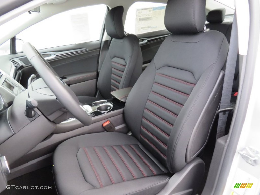 2014 Ford Fusion SE EcoBoost Front Seat Photo #87745134