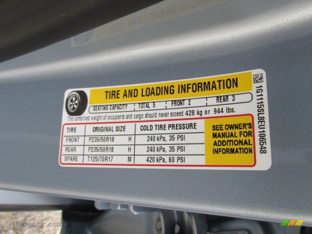 2014 Impala LT - Silver Topaz Metallic / Jet Black photo #36