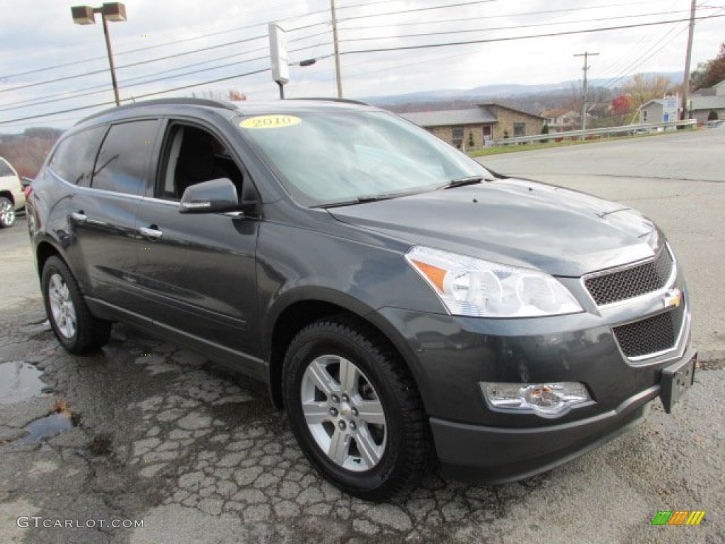 Cyber Gray Metallic 2010 Chevrolet Traverse LT AWD Exterior Photo #87746136