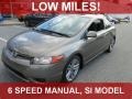 Galaxy Gray Metallic - Civic Si Coupe Photo No. 1