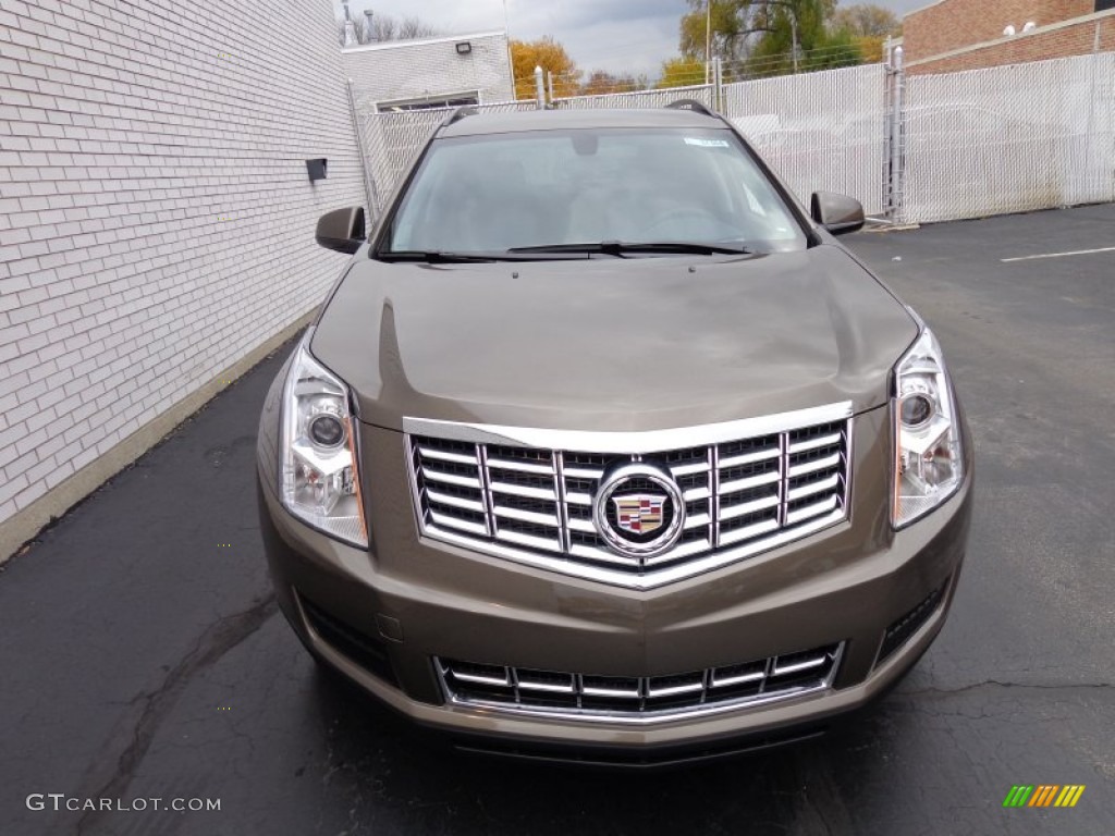 2014 SRX Luxury - Terra Mocha Metallic / Shale/Brownstone photo #2