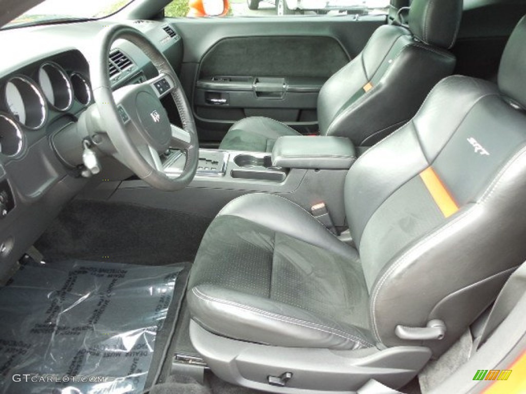 Dark Slate Gray Interior 2009 Dodge Challenger SRT8 Photo #87748722