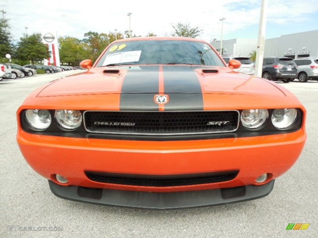 HEMI Orange 2009 Dodge Challenger SRT8 Exterior Photo #87748878