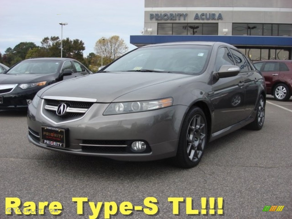 2008 TL 3.5 Type-S - Carbon Bronze Metallic / Ebony/Silver photo #1