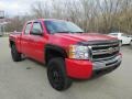 2011 Victory Red Chevrolet Silverado 1500 LS Extended Cab 4x4  photo #9