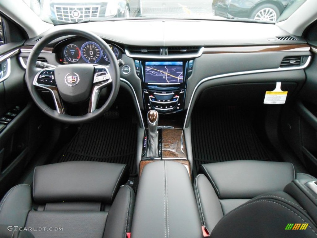 2014 Cadillac XTS Vsport Premium AWD Jet Black Dashboard Photo #87750865
