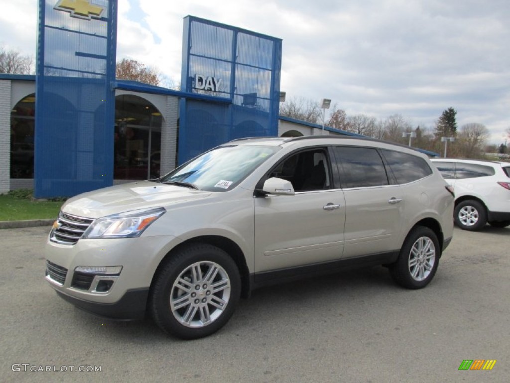 Champagne Silver Metallic Chevrolet Traverse