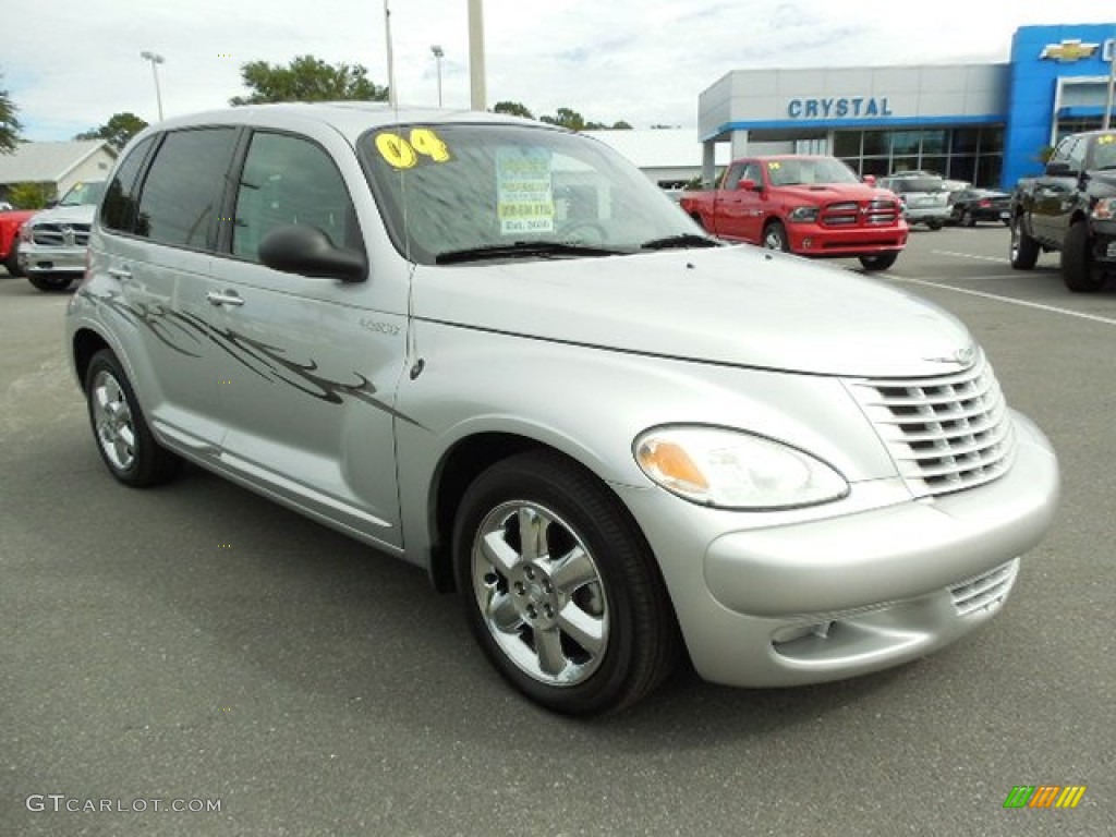 2004 PT Cruiser Limited Turbo - Bright Silver Metallic / Dark Slate Gray photo #11