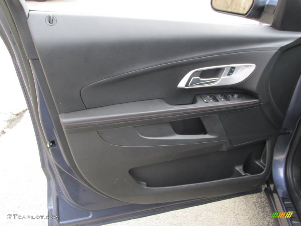 2013 Equinox LT AWD - Atlantis Blue Metallic / Jet Black photo #12