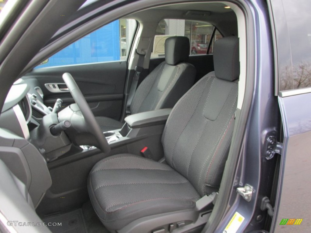 2013 Equinox LT AWD - Atlantis Blue Metallic / Jet Black photo #13