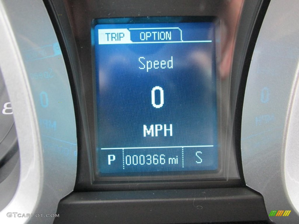2013 Equinox LT AWD - Atlantis Blue Metallic / Jet Black photo #20