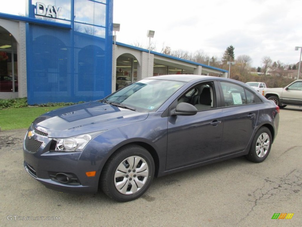 2014 Cruze LS - Atlantis Blue Metallic / Jet Black/Medium Titanium photo #1