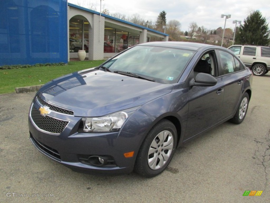 2014 Cruze LS - Atlantis Blue Metallic / Jet Black/Medium Titanium photo #10