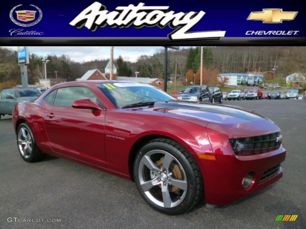 2011 Camaro LT Coupe - Red Jewel Metallic / Black photo #1