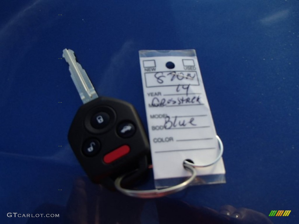 2014 XV Crosstrek 2.0i Premium - Quartz Blue Pearl / Ivory photo #11